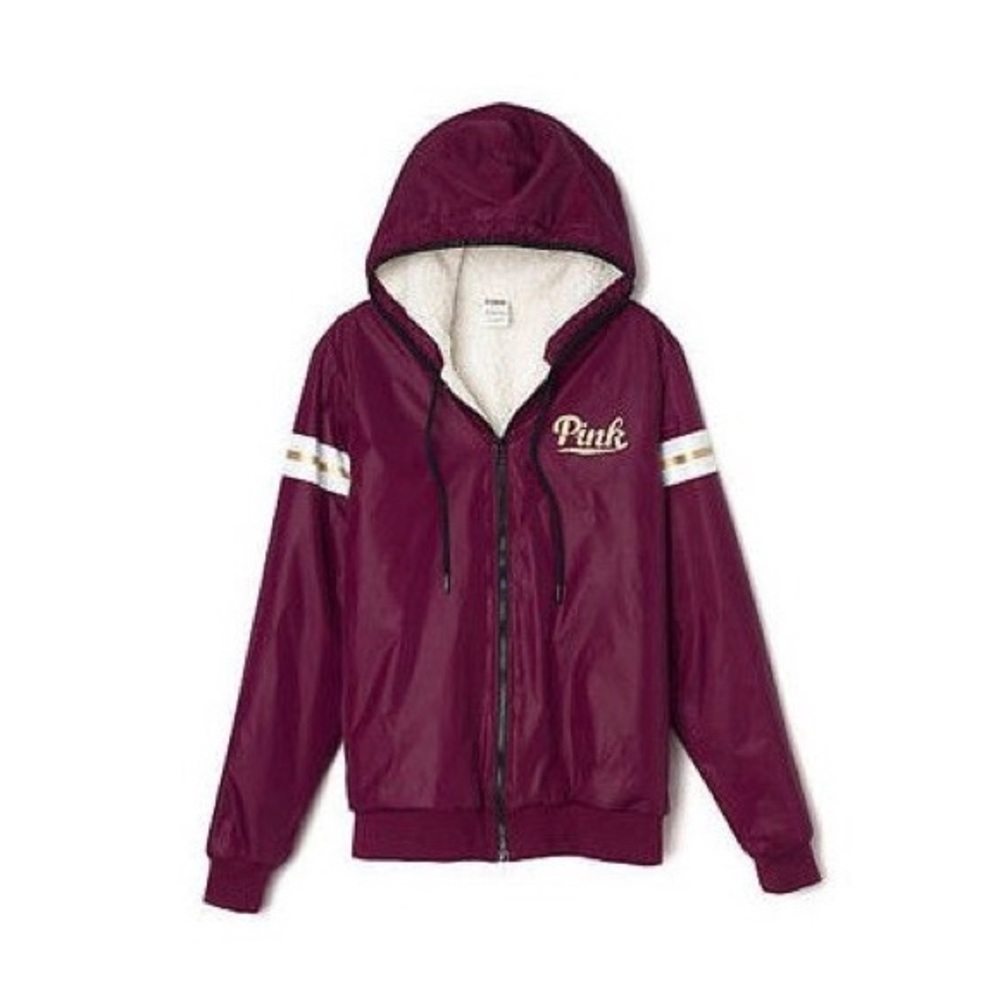 Victoria’s Secret Pink Anorak Sherpa-Lined Jacket